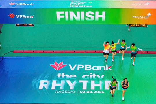 VPBank Ho Chi Minh City Music Half Marathon 2026 khép lại mùa đầu tiên đầy cảm xúc