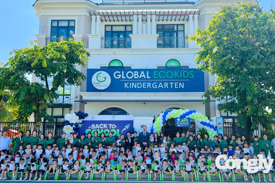 Hơn 2.000 học sinh, phụ huynh dự Lễ Khai giảng năm học 2026 - 2027 tại Hệ thống Mầm non Quốc tế Global Ecokids
