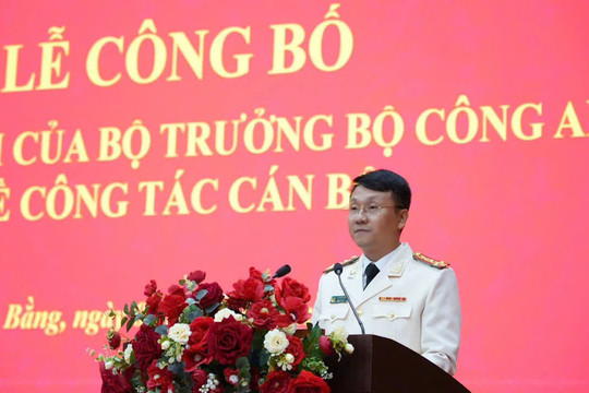 Đại tá Lê Hồng Giang được điều động giữ chức Phó Giám đốc Công an tỉnh Cao Bằng