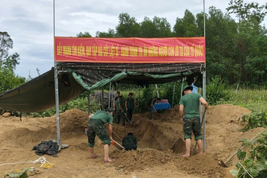 Đà Nẵng quy tập 3 hài cốt liệt sĩ nghi thuộc lực lượng Đặc công