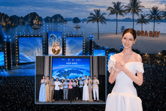 Hé lộ sân khấu khai mạc Miss World 2026 bên Vịnh Hạ Long