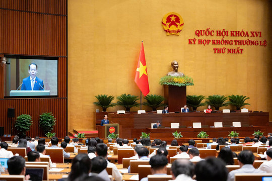 Quốc hội xem xét Nghị quyết về công tác của Tòa án, Viện kiểm sát và thi hành án