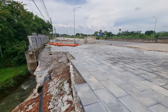 Thái Nguyên: Đường Bắc Sơn kéo dài chậm tiến độ nhiều năm, chất lượng công trình cần được kiểm chứng