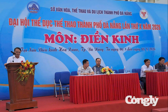 177 vận động viên tranh tài tại Giải điền kinh Đại hội Thể dục thể thao TP Đà Nẵng lần thứ X