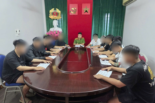 Ngăn chặn thanh thiếu niên mang hung khí, giải quyết mâu thuẫn bằng bạo lực