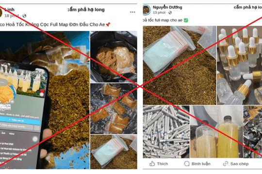 Mạng xã hội và những “chợ ngầm” ma túy