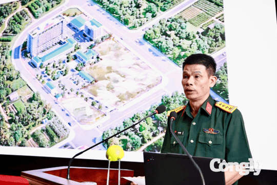 Binh đoàn 16 thông qua quy hoạch xây dựng Bệnh viện Quân dân y 16 và hệ thống sở chỉ huy
