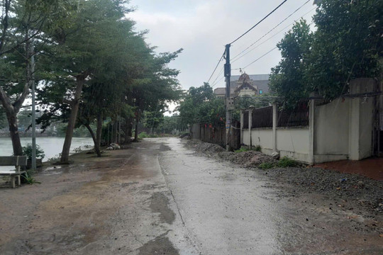 Đường giao thông làng nghề xã Phú Nghĩa hoàn thiện nâng cao chất lượng để về đích
