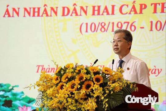 TAND hai cấp TP.HCM: Nửa thế kỷ phụng sự công lý, viết tiếp hành trình đổi mới