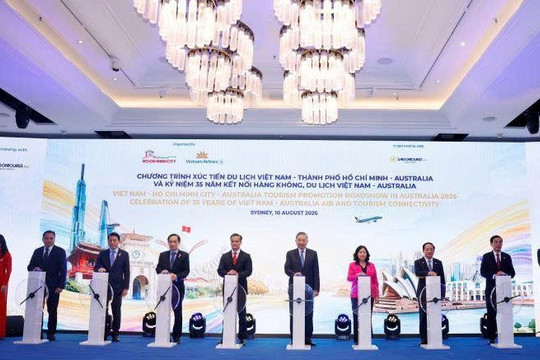 Tổng Bí thư, Chủ tịch nước Tô Lâm dự Lễ kỷ niệm 35 năm kết nối hàng không, du lịch Việt Nam-Australia