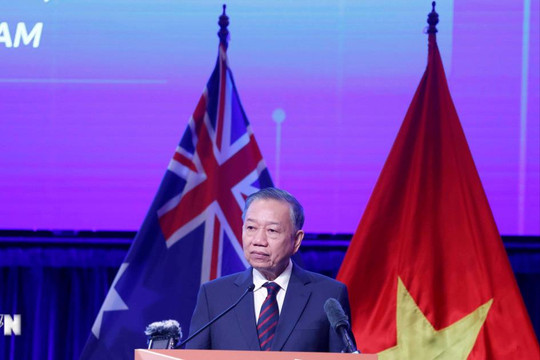 Tổng Bí thư, Chủ tịch nước Tô Lâm: Việt Nam-Australia xây dựng, triển khai chiến lược kết nối khoa học, công nghệ và đổi mới sáng tạo tầm nhìn dài hạn