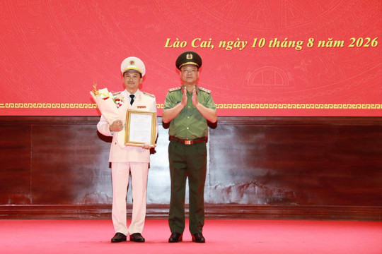Đại tá Trịnh Khắc Cường làm Giám đốc Công an tỉnh Lào Cai