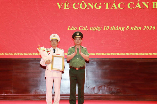 Đại tá Trịnh Khắc Cường làm Giám đốc Công an tỉnh Lào Cai