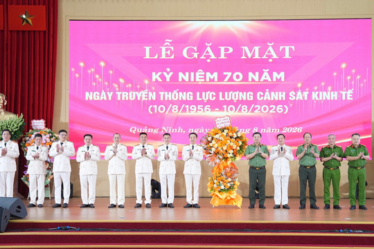 70 năm Cảnh sát kinh tế Quảng Ninh: Giữ vững mạch máu kinh tế vùng Mỏ