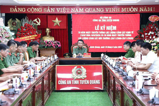 Công an tỉnh Tuyên Quang nâng cao hiệu quả đấu tranh tội phạm
