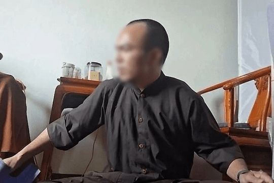 Phú Thọ: Khởi tố, bắt tạm giam đối tượng hành hung chú tiểu tại chùa Bầu