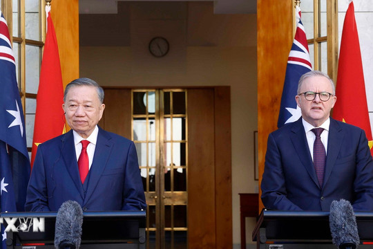 Tuyên bố chung về làm sâu sắc quan hệ Đối tác Chiến lược Toàn diện Việt Nam-Australia