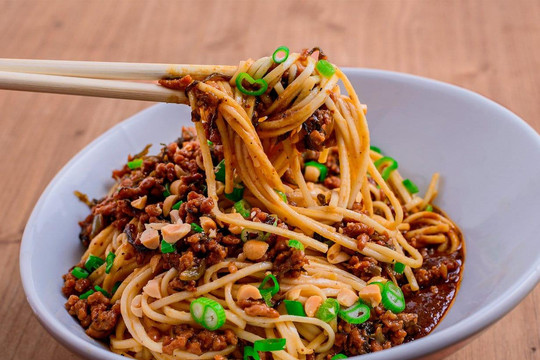 Mì Dan Dan nổi tiếng của Tứ Xuyên