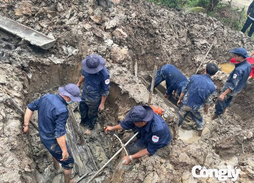 An Giang: Phát hiện nhiều hài cốt liệt sĩ tại khu vực gần nghĩa trang xã Vĩnh Tuy