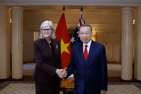 Tổng Bí thư, Chủ tịch nước Tô Lâm hội kiến Toàn quyền Australia