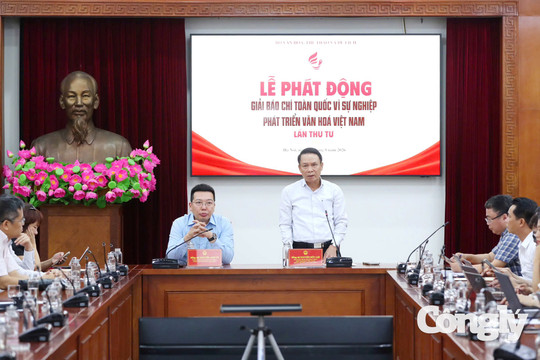 Giải Báo chí toàn quốc về văn hóa 2026 "bám sát" Nghị quyết 80