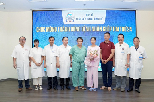 Ghép tim cứu sống bệnh nhân 34 tuổi suy tim giai đoạn cuối