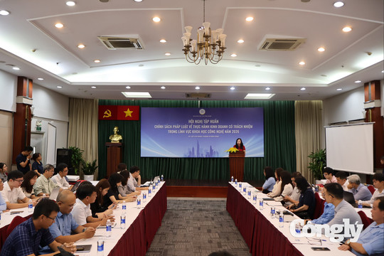 Thúc đẩy kinh doanh có trách nhiệm trong lĩnh vực khoa học và công nghệ