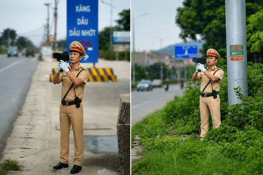 Độc đáo mô hình “cảnh sát giao thông từ xa”, tài xế tự giảm ga tại Quảng Ninh