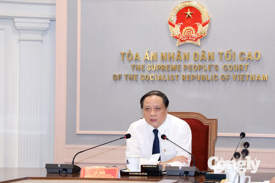TANDTC Việt Nam và SICC tăng cường hợp tác xây dựng Tòa án chuyên biệt