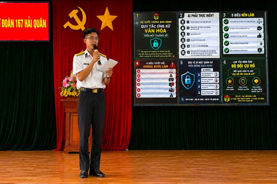 Lữ đoàn 167 tổ chức Ngày pháp luật