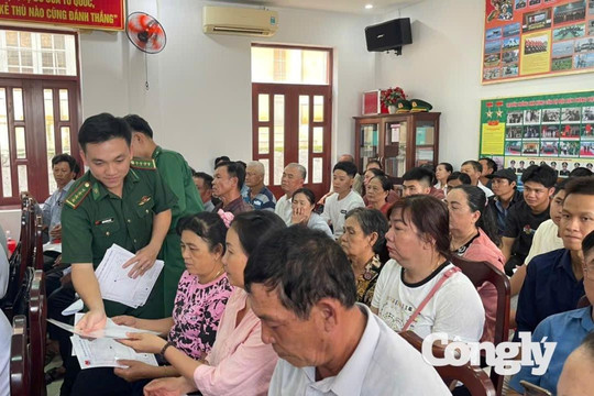 Đẩy mạnh tuyên truyền pháp luật cho ngư dân, người lao động