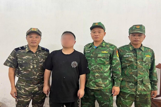 Bắt giữ đối tượng nhập cảnh trái phép qua biên giới