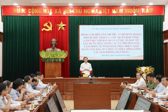Lâm Đồng đẩy nhanh giải ngân đầu tư công