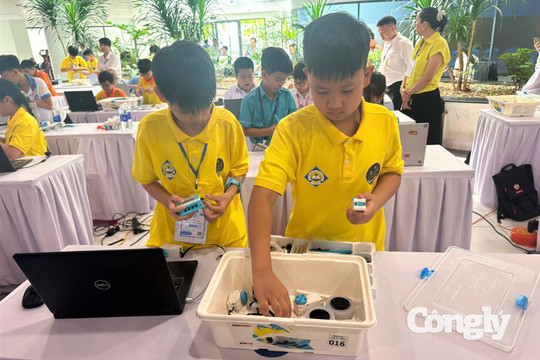 110 đội tranh tài tại Vòng chung kết Cuộc thi Sáng tạo Robotics Đà Nẵng