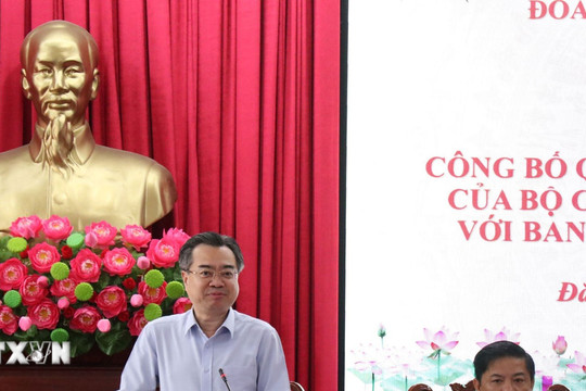 Kiểm tra, giám sát công tác cán bộ đối với Ban Thường vụ Tỉnh ủy Đắk Lắk