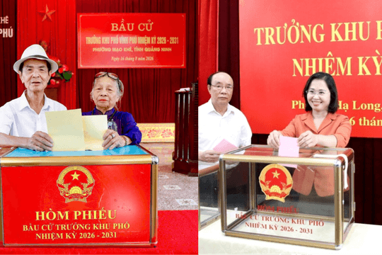 Gần 400.000 cử tri Quảng Ninh tham gia bầu cử trưởng thôn, khu phố