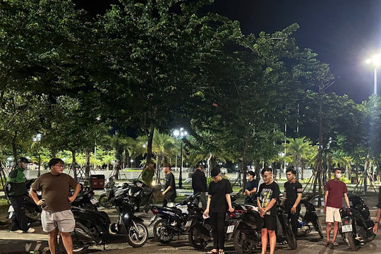 Vi phạm giao thông, hơn 220 thanh, thiếu niên bị xử lý