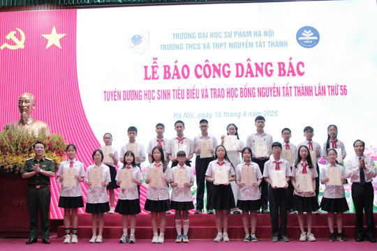 Học bổng Nguyễn Tất Thành thắp sáng ngọn lửa tri thức