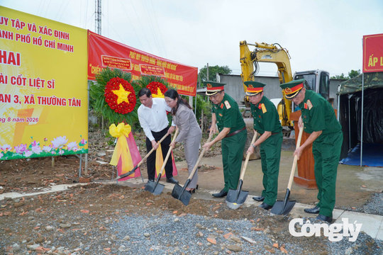 TP.HCM tìm kiếm, quy tập khu mộ tập thể 5 liệt sĩ