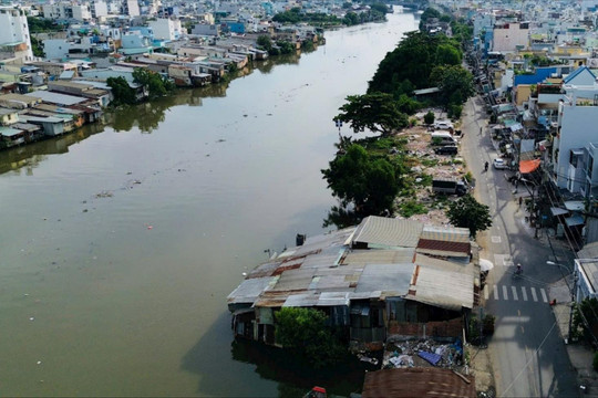 TP.HCM dồn lực hồi sinh những tuyến kênh rạch ô nhiễm