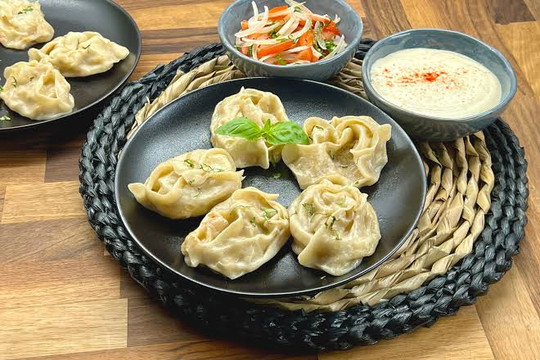 Manti - món bánh hấp đầy đặn mang hương vị Trung Á