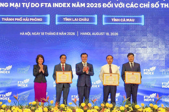 Hải Phòng vào top 5 địa phương dẫn đầu về các FTA Index 2025