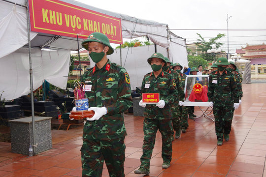 Hải Phòng đẩy nhanh tìm kiếm, quy tập hài cốt liệt sĩ