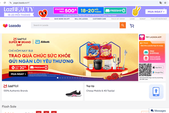 Lazada bị phạt 350 triệu đồng vì thông tin gây nhầm lẫn