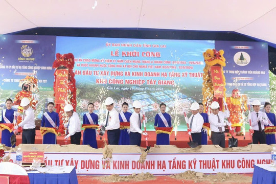 Gia Lai khởi công loạt dự án nghìn tỷ