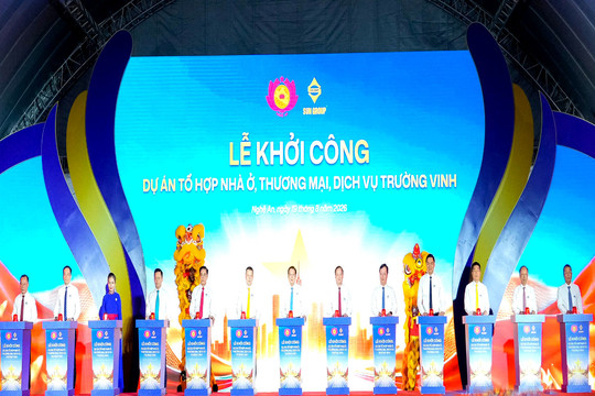Khởi công dự án tổ hợp đô thị gần 9.000 tỷ đồng tại Nghệ An
