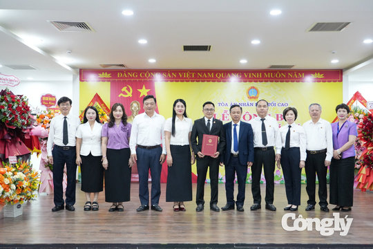 Bổ nhiệm Phó Chánh án tỉnh Hà Tĩnh