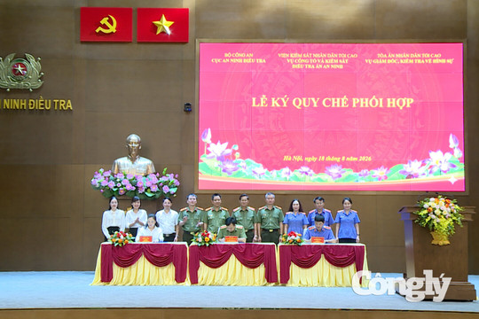Tăng cường phối hợp trong giải quyết vụ án