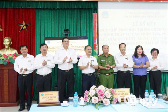 Tây Ninh tạo “lá chắn” cho các phiên tòa