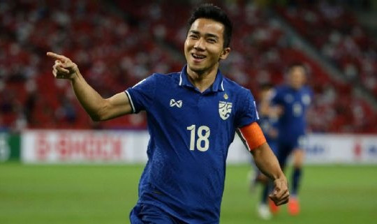 Chanathip kêu gọi người hâm mộ tiếp lửa cho tuyển Thái Lan tại chung kết ASEAN Cup 2026